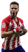 Saúl Ñíguez football render