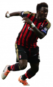 Sulley Muntari football render