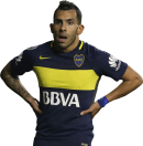 Carlos Tevez football render