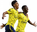 Tyreece John-Jules & Eddie Nketiah football render