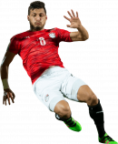 Tarek Hamed football render