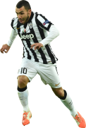 Carlos Tevez football render