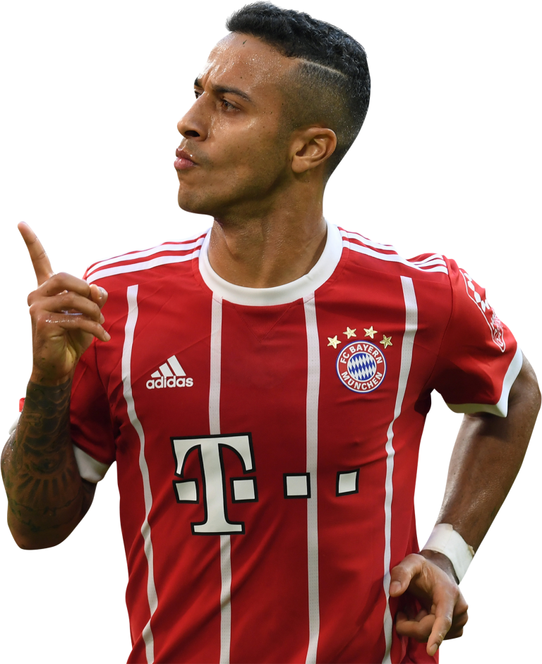 Thiago Alcantara Bayern Munich football render - FootyRenders