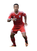 Thiago Alcantara football render