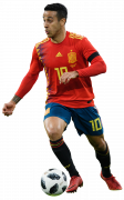 Thiago Alcantara football render