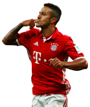 Thiago Alcantara football render