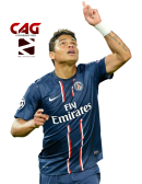 Thiago Silva football render