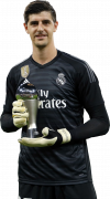 Thibaut Courtois football render