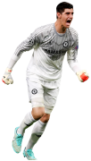 Thibaut Courtois football render