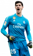 Thibaut Courtois football render