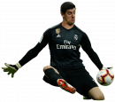 Thibaut Courtois football render