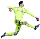 Thibaut Courtois football render