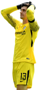 Thibaut Courtois football render