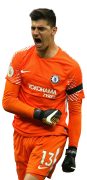 Thibaut Courtois football render