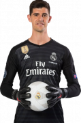 Thibaut Courtois football render