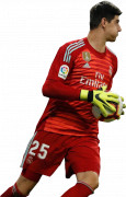 Thibaut Courtois football render