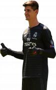 Thibaut Courtois football render