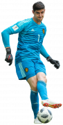 Thibaut Courtois football render