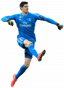 Thibaut Courtois football render