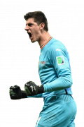 Thibaut Courtois football render