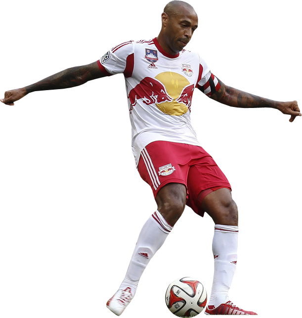 Thierry Henry football render - FootyRenders
