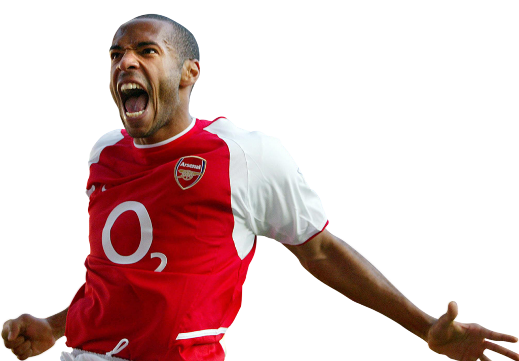 Thierry Henry football render - FootyRenders