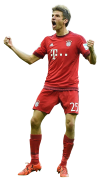 Thomas Muller football render