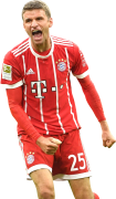 Thomas Müller football render