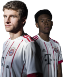 Thomas Müller & David Alaba football render