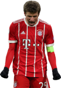 Thomas Muller football render