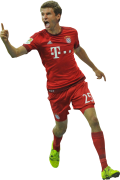 Thomas Muller football render