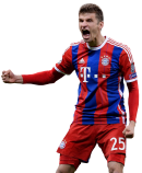 Thomas Müller football render