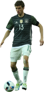 Thomas Muller football render