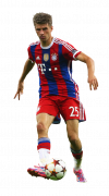 Thomas Müller football render