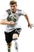 Timo Werner football render