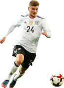 Timo Werner football render