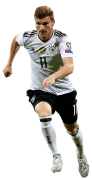 Timo Werner football render