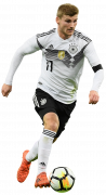 Timo Werner football render