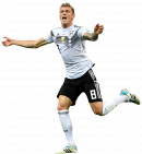 Toni Kroos football render