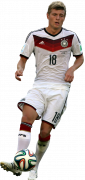 Toni Kroos football render