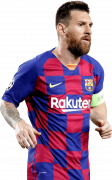 Lionel Messi football render