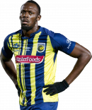 Usain Bolt football render