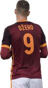 Edin Dzeko football render