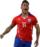 Eduardo Vargas football render