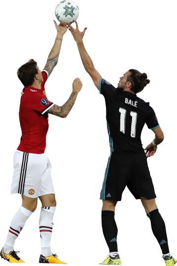 Victor Nilsson Lindelöf & Gareth Bale