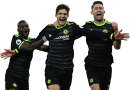 Victor Moses, Marcos Alonso & Gary Cahill football render