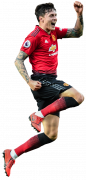 Victor Nilsson Lindelöf football render