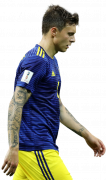 Victor Nilsson Lindelöf football render