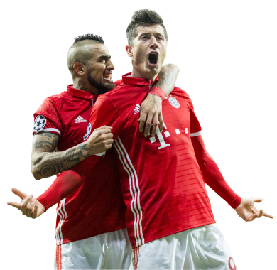 Arturo Vidal & Robert Lewandowski