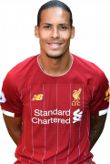 Virgil van Dijk football render